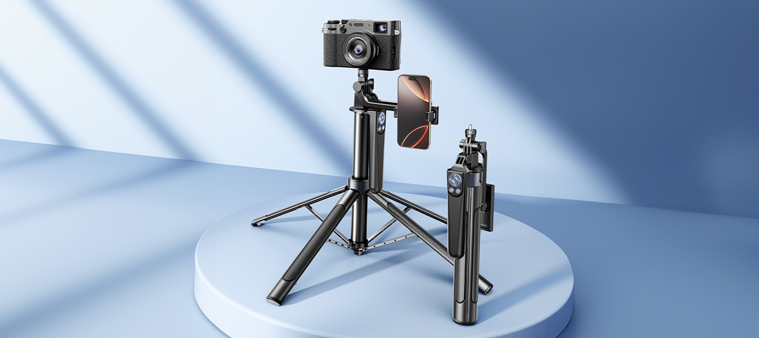 DGNZPG A01稳固升级！四脚支撑 一键即开 万向旋转