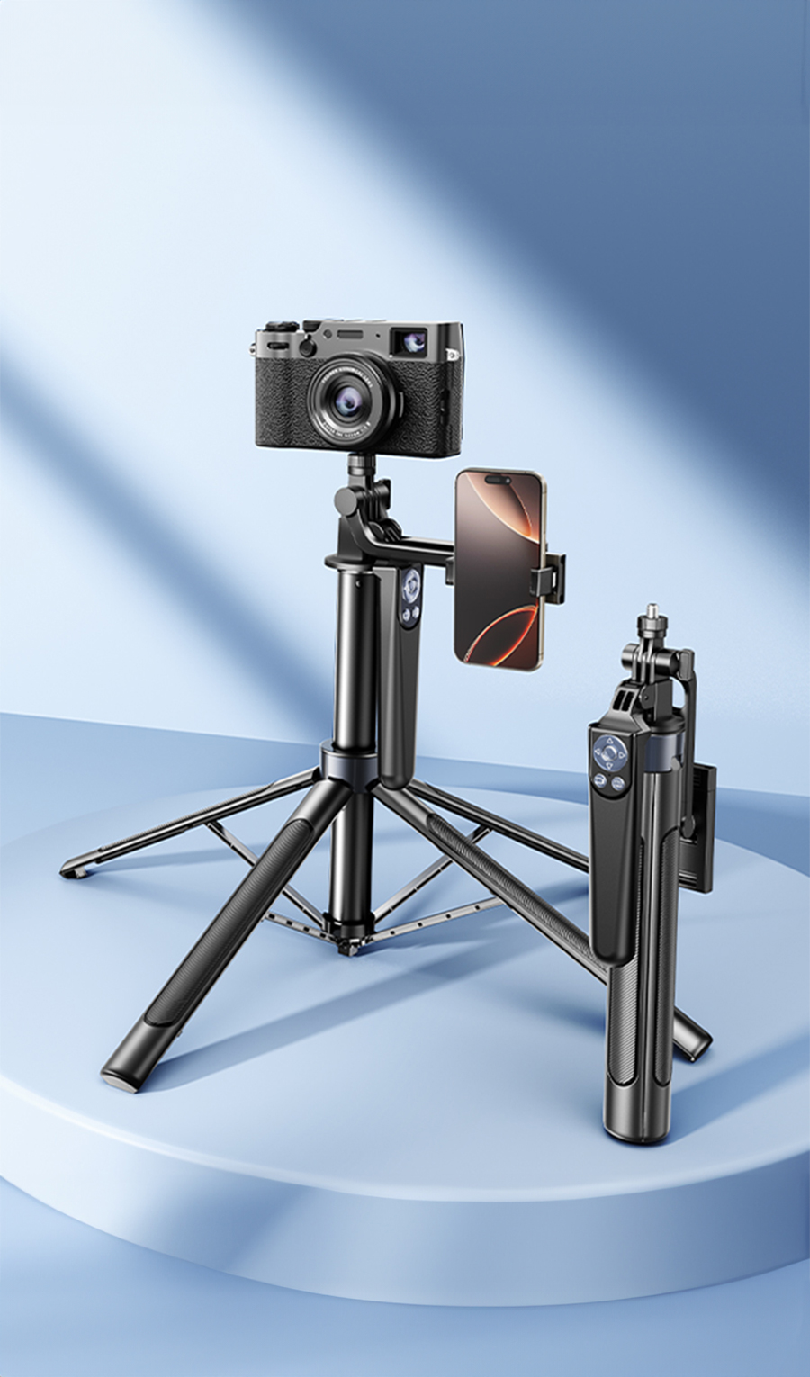 DGNZPG A01稳固升级！四脚支撑 一键即开 万向旋转